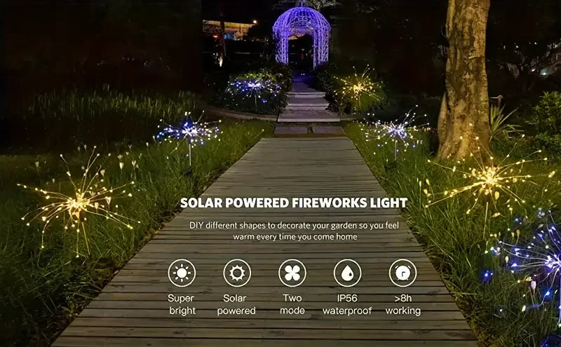 Outdoor Waterproof Solar Garden Decorations Lights