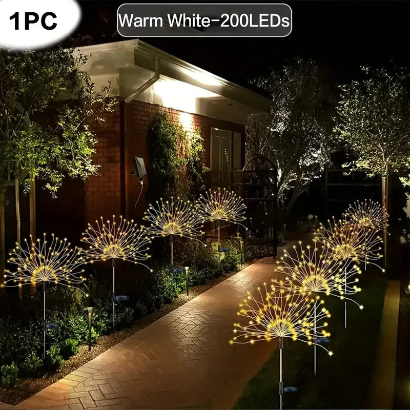 Outdoor Waterproof Solar Garden Decorations Lights