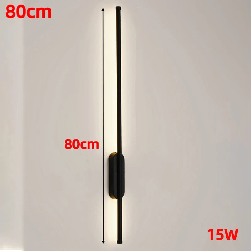 Modern Full copper Strip LED Wall light